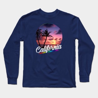 California Sunset Long Sleeve T-Shirt